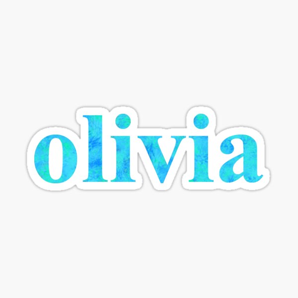 Olivia Stickers | Redbubble