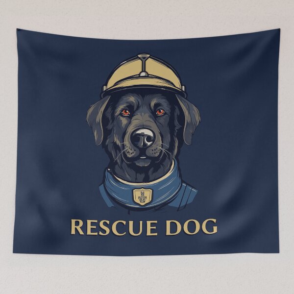 Item preview, Service animals (5) RESCUE DOG designed and sold by atzek.