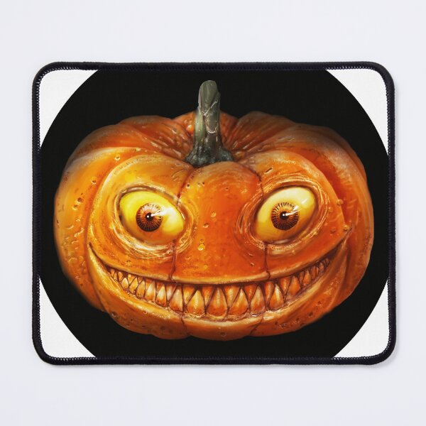 Artikelvorschau, .der aufgeregte ♯Halloween♯-Kürbis♯ ein umwerfendes Lächeln entworfen und verkauft von l-art-a-titi.