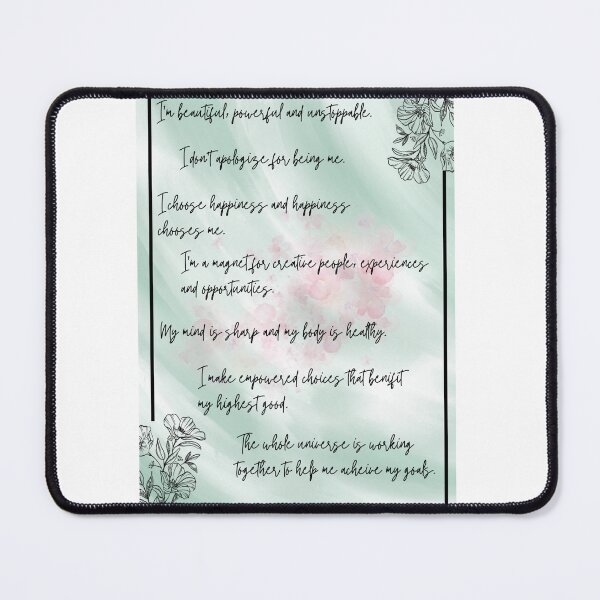 Item preview, Daily positive affirmations designed and sold by vyascreations.