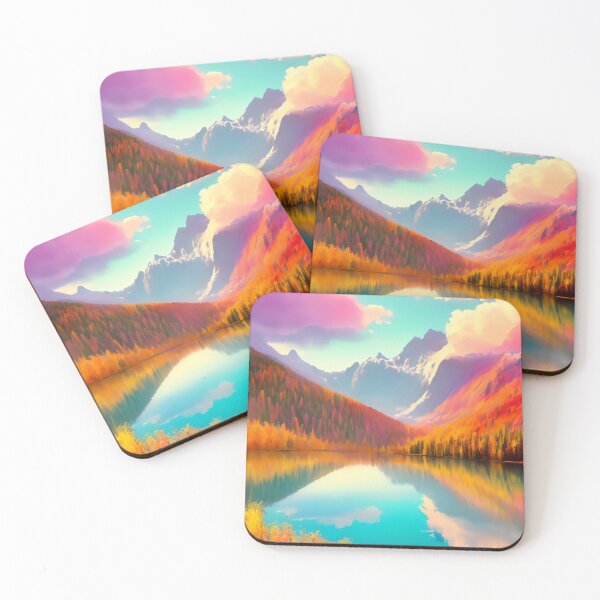 Item preview, Lake, autumn color designed and sold by DejanVuk.