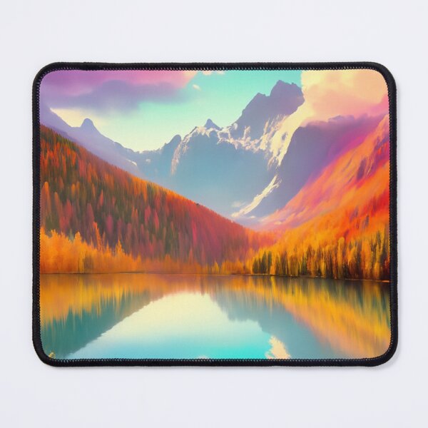 Item preview, Lake, autumn color designed and sold by DejanVuk.