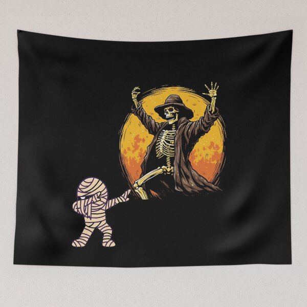 Item preview, Dabbing Skeleton, Halloween Costume funny design, Dabbing Skeleton design designed and sold by Lactus.