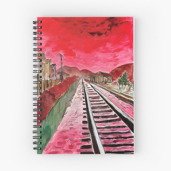 Item preview, Railway Tracks (Red) designed and sold by Wobliti.
