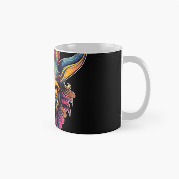 Item preview, Trippy Baphomet: Unleash the Psychedelic Mysteries designed and sold by Mr.Psychedelia.