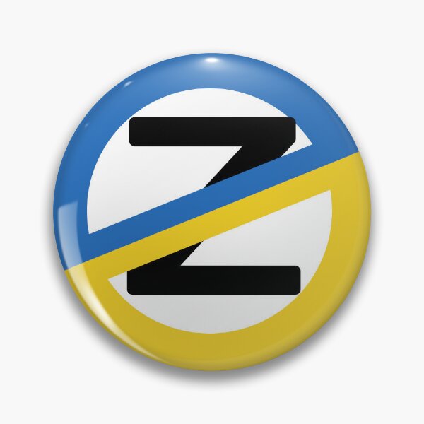 Item preview, Support Ukraine -   Anti-Russian Z symbol designed and sold by Creative Endeavors ..