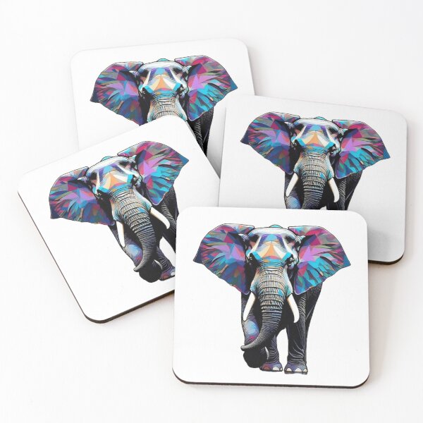 Item preview, Trippy Spiritual Crystalline Elephant  designed and sold by IvoryTowers.