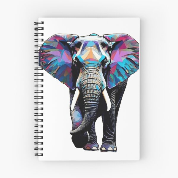 Item preview, Trippy Spiritual Crystalline Elephant  designed and sold by IvoryTowers.