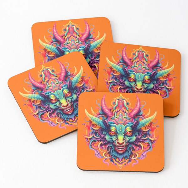 Item preview, Psychedelic Baphomet Majesty: An Occult Revelation designed and sold by Mr.Psychedelia.