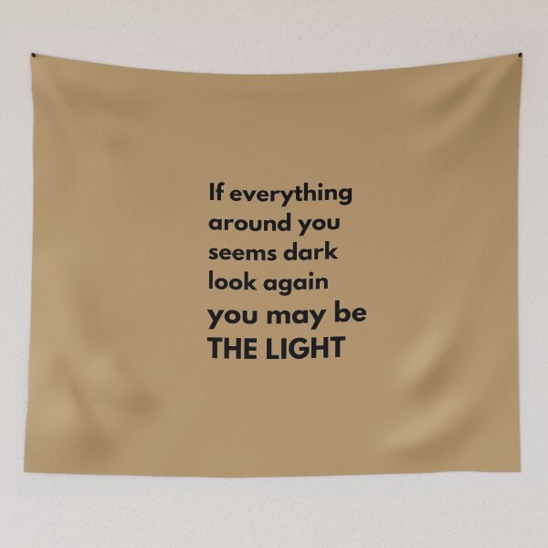 Item preview, You may be the light designed and sold by TheInspirastore.