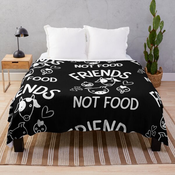 Item preview, Friends Not Food Vegan Heart Design designed and sold by EarthArtDesigns.
