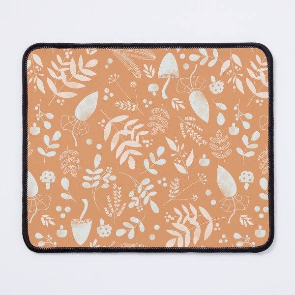 Item preview,  Herbs and mushrooms orange designed and sold by Caroline Rausch.