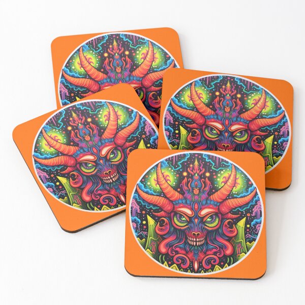 Item preview, Psychedelic Baphomet: Surreal Gateway to the Unknown designed and sold by Mr.Psychedelia.