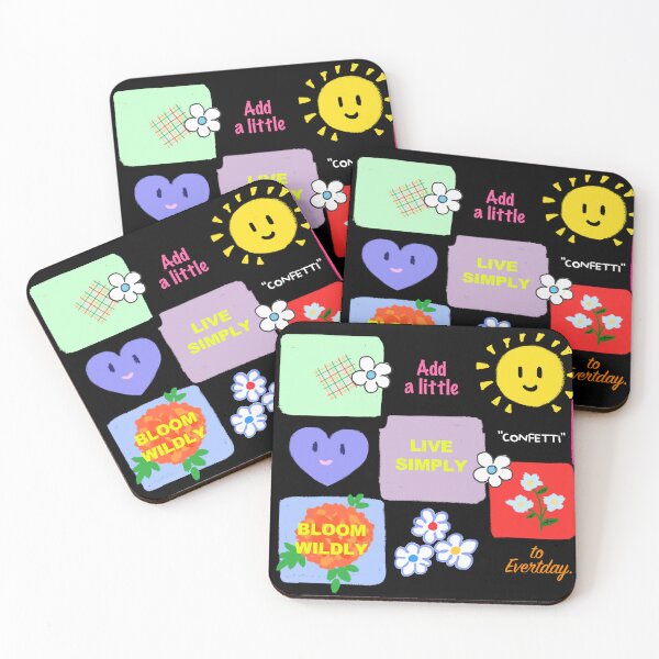 Item preview, Pattern-Live simply. Bloom wildly.  designed and sold by SeptemberMarket.