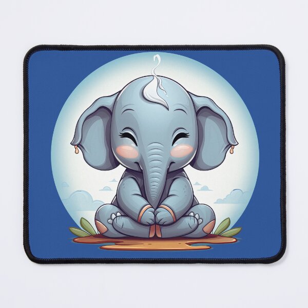 Item preview, Elephant Meditating designed and sold by inspiredalike.