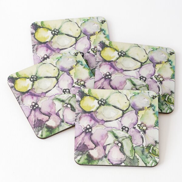Item preview,  Aquarelle Watercolour Flowers by Katarzyna Zachtej designed and sold by pracovniakejzi.