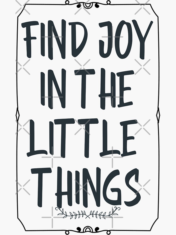 Find Joy in the Little Things Mug