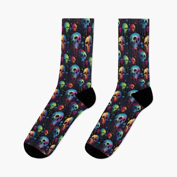 Item preview, painted skulls designed and sold by BloodRubyz.