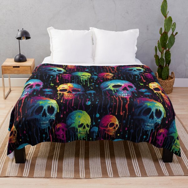 Item preview, painted skulls designed and sold by BloodRubyz.