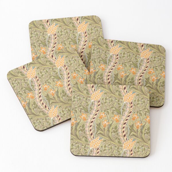Item preview, William Morris Daffodil Garden Flower Classic Botanical designed and sold by antiqueart.