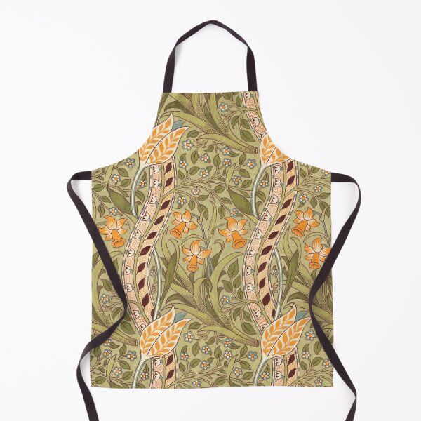 Item preview, William Morris Daffodil Garden Flower Classic Botanical designed and sold by antiqueart.
