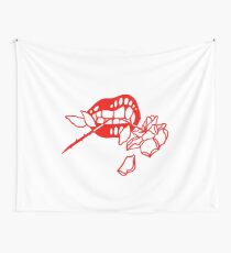 Red. Wall Tapestry