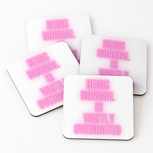 Item preview, Being normal is highly overrated designed and sold by simpleartpieces.