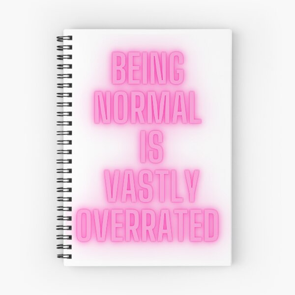 Item preview, Being normal is highly overrated designed and sold by simpleartpieces.