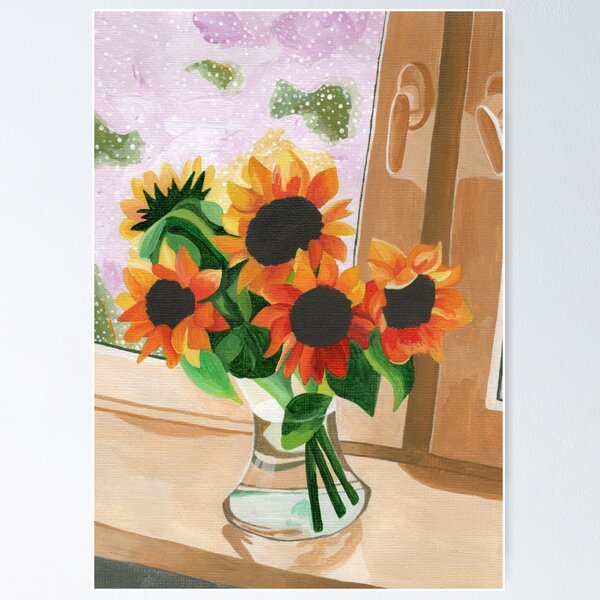 Item preview, sunflowers designed and sold by MadeByBonilla.