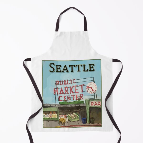 Item preview, Seattle - Pikes Public Market designed and sold by welshdesigns.