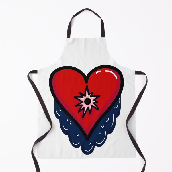 Item preview, heart with hole in the midle, driping blue liquid - broken heart No.5 designed and sold by PizzaAnitashop.