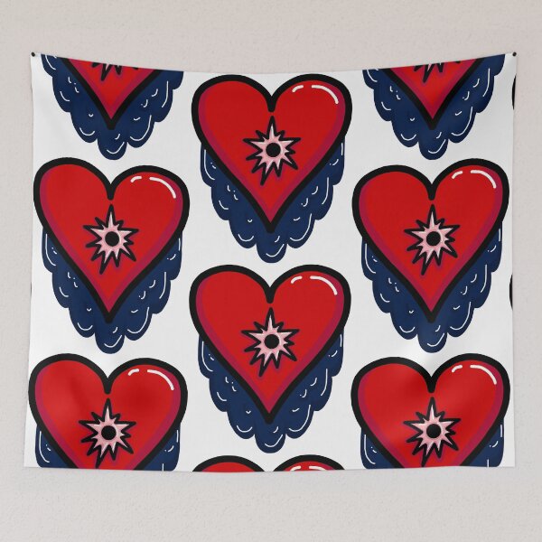 Item preview, heart with hole in the midle, driping blue liquid - broken heart No.5 designed and sold by PizzaAnitashop.