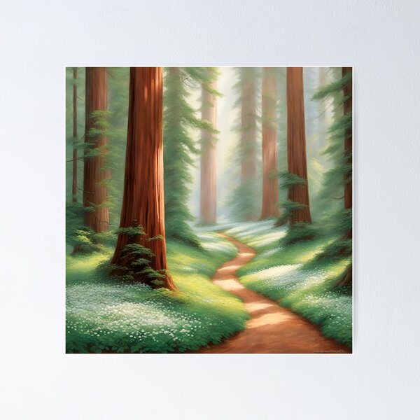 Redwood Grove Poster