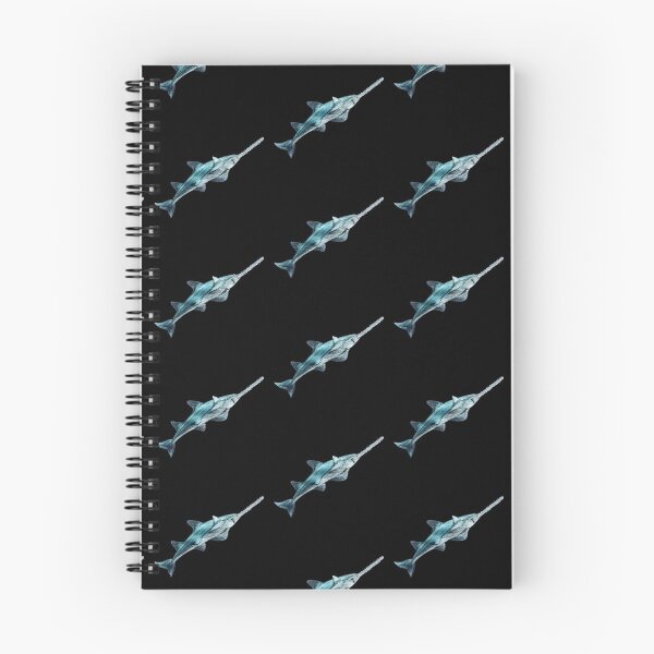 Item preview, Smalltooth Sawfish, black background designed and sold by Bridget Vincent.