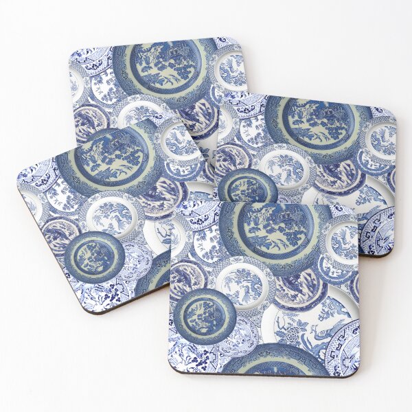 Item preview,  Willow Pattern Plates designed and sold by ViscountBlip.