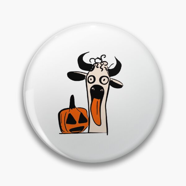Item preview, Halloween crazy cow designed and sold by filigreedigital.