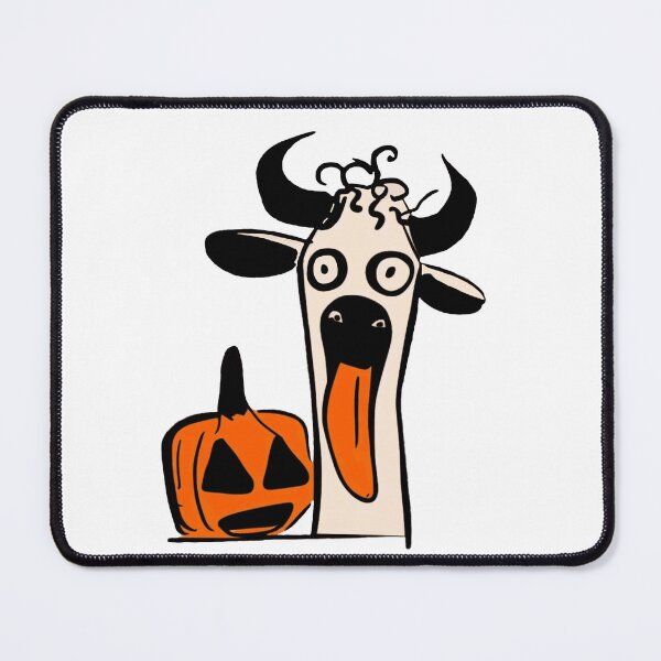 Item preview, Halloween crazy cow designed and sold by filigreedigital.