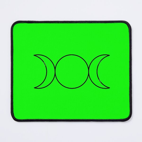 Item preview, Green Triple Goddess Symbol  designed and sold by MerikuroCreates.