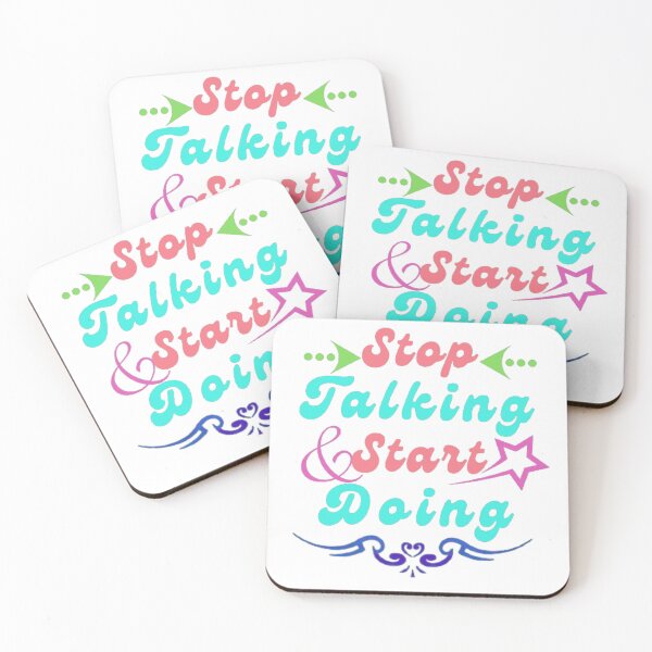 Item preview, Stop Talking Start Doing designed and sold by MEROSHOP9.