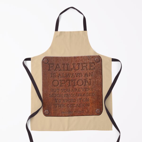 Item preview, Failure Is Always An Option - British Twist designed and sold by Fanarchist.