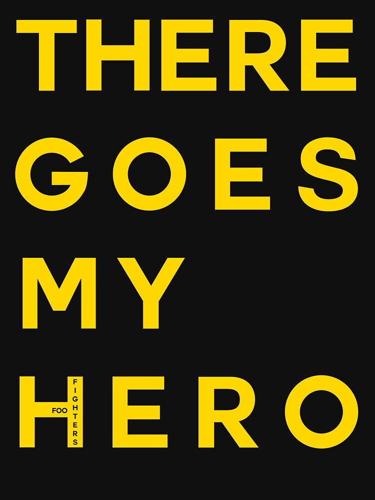 Foo Fighters - My Hero Lyrics Essential T-Shirt for Sale by  AspectsOfDreams