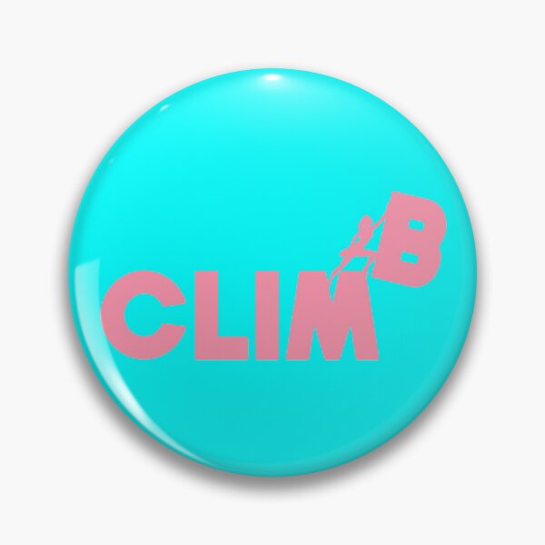 Item preview, Climb to new heights - pink with distress designed and sold by Art Happens.