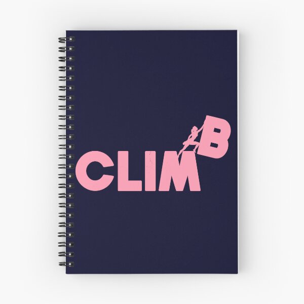 Item preview, Climb to new heights - pink with distress designed and sold by Art Happens.