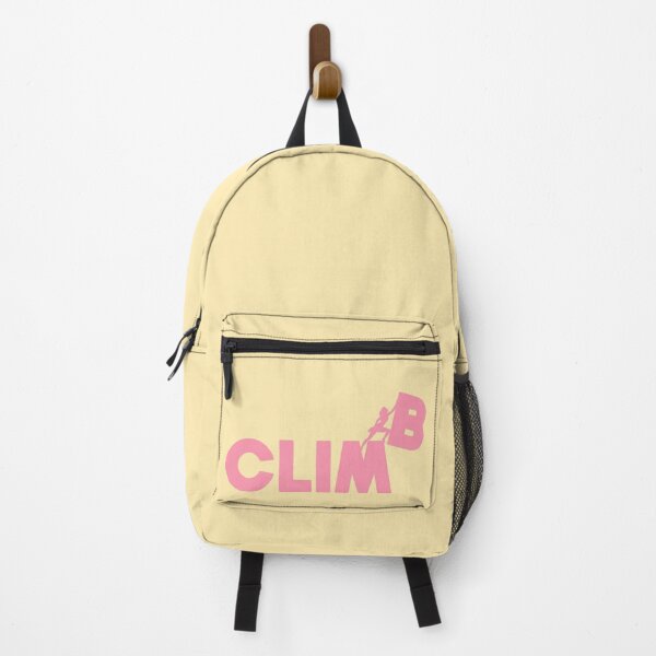 Item preview, Climb to new heights - pink with distress designed and sold by Art Happens.
