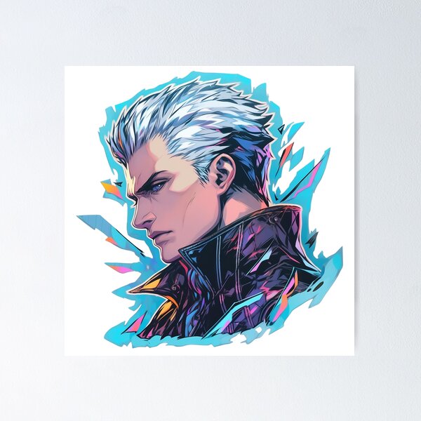 Vergil Devil May Cry - @azureart01/@_azureart_ Poster for Sale by