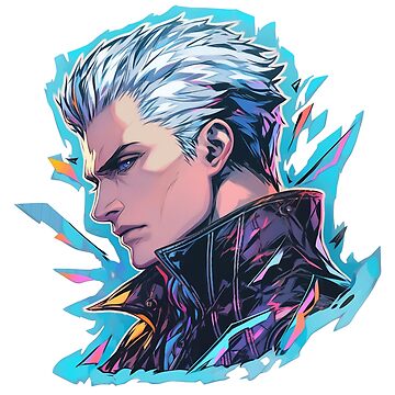 Vergil - DMC Sticker for Sale by SchellStation