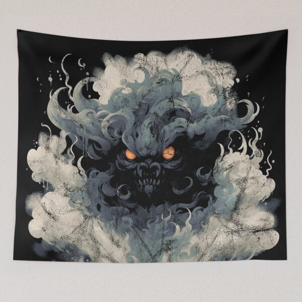 Item preview, Vintage Distressed Street Art Air Elemental - RPG Monster designed and sold by GVRDesign.