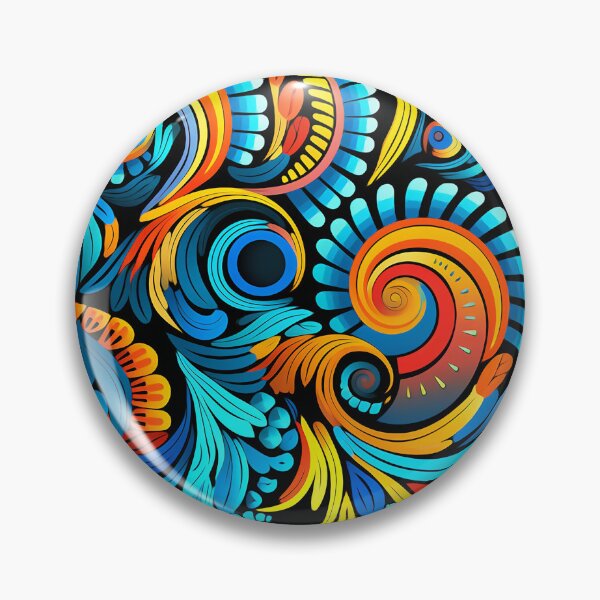 Item preview, Colored ethnic pattern designed and sold by Nataliia Kholodniak.