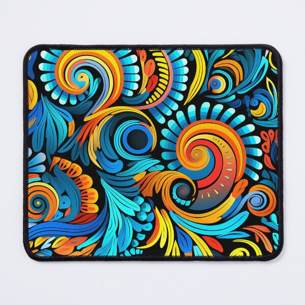 Item preview, Colored ethnic pattern designed and sold by Nataliia Kholodniak.