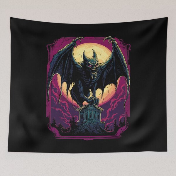 Item preview, Gargoyle Monster - Happy Halloween designed and sold by mOdesign84.